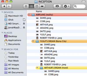 Inception depicted in nested Mac file system folders