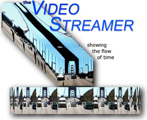 the Video Streamer showing the flow of time